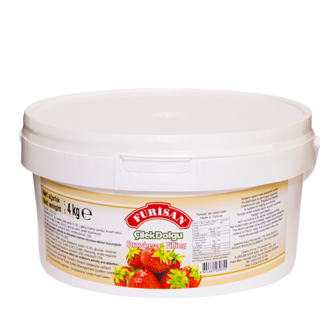 Çilek Dolgu - 4Kg